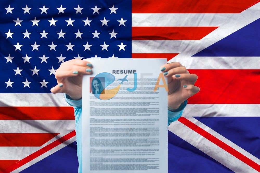 Les différences entre un CV anglais et un CV américain